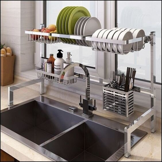 kitchen+sink+organiser+rack