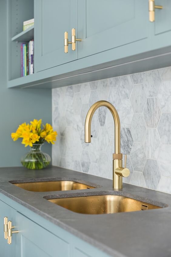 gold+kitchen+sink