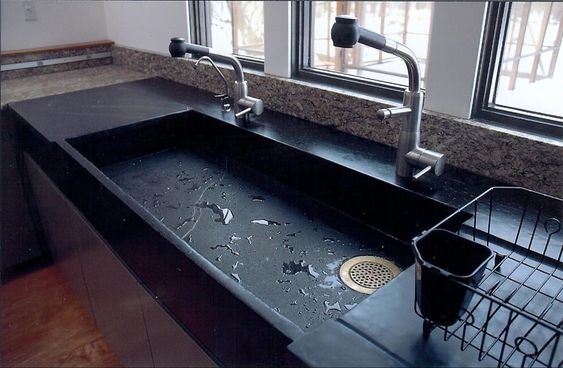 black+soapstone+kitchen+sink